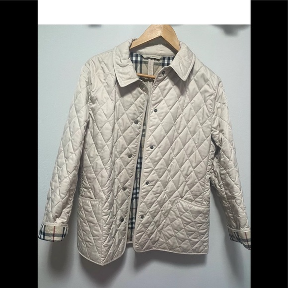 burberry quilted jacket medium